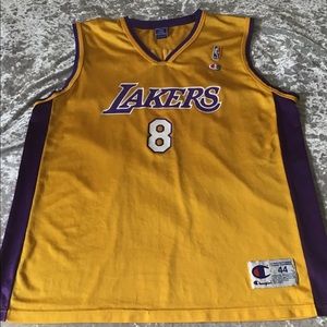 Kobe Bryant Champion Lakers Jersey sz 44/L
